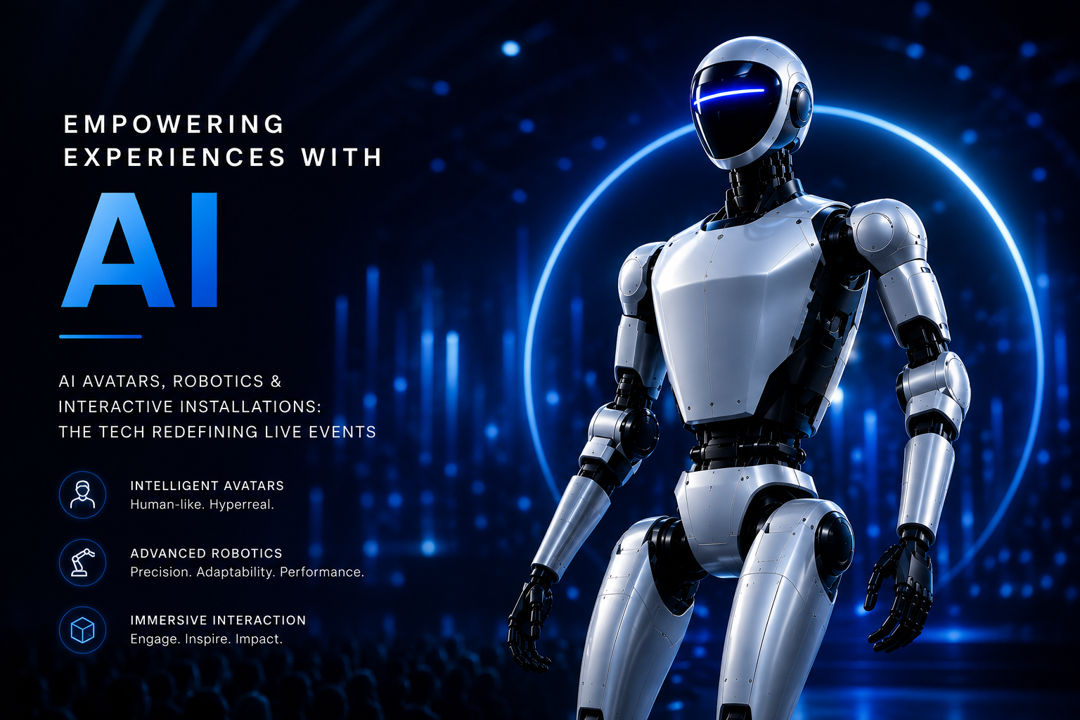 AI Avatars, Robotics & Interactive Installations: The Tech Redefining Live Events